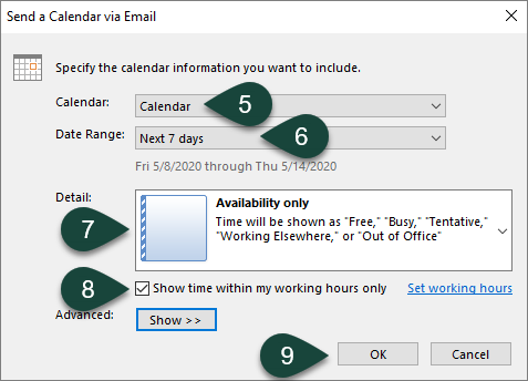 hw do i add an outlook email to my calendar