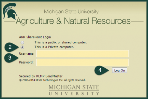 sharepoint login