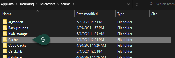 Clearing The Cache For Microsoft Teams Windows Anr Information Technology