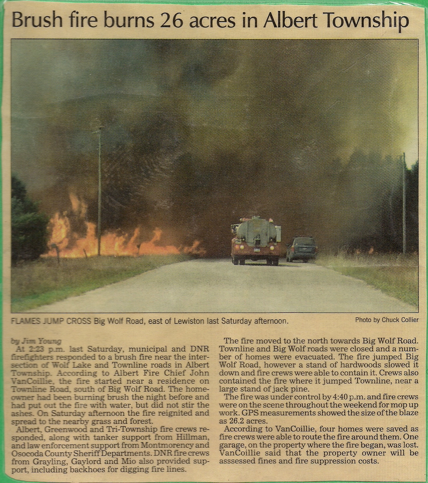 lewiston wildfire
