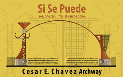 MSU Chavez Arch Design Poster