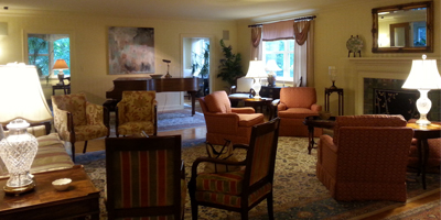 Living Room at Cowles House