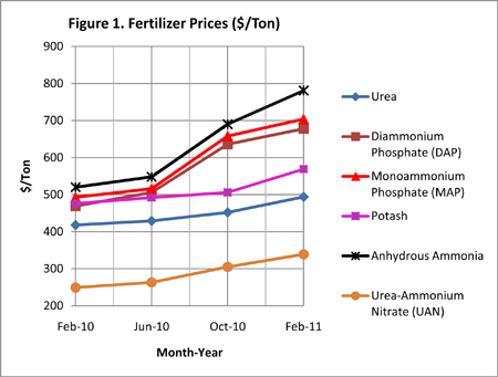 Ammonia Price Chart