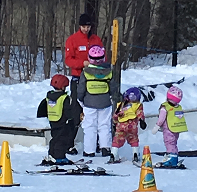 Ski lesson