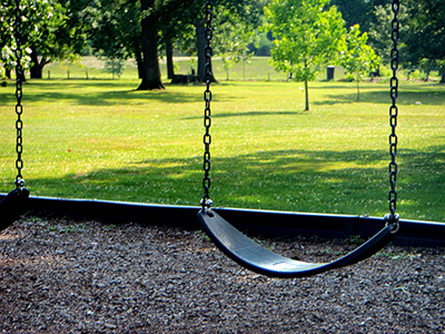 Empty swing