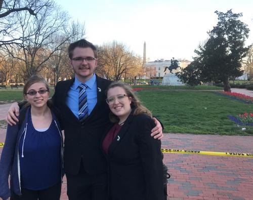 4-H members at White House