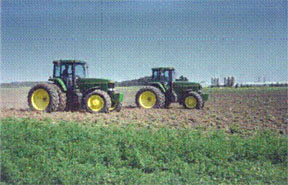 Tire inflation demonstration at MSU’s Ag Expo.