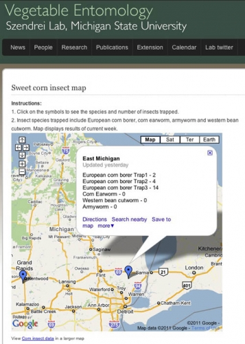 Corn map