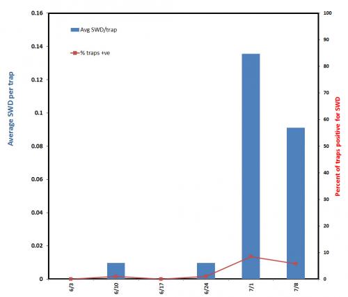 SWD monitoring graph