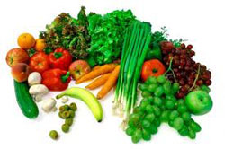 vegetables and fruit