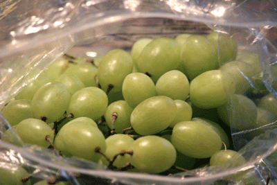 Green grapes