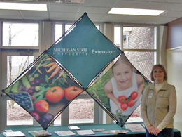 Rita Klavinski at Good Food Matters conference.