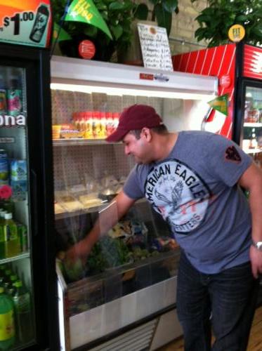 fresh food at corner store