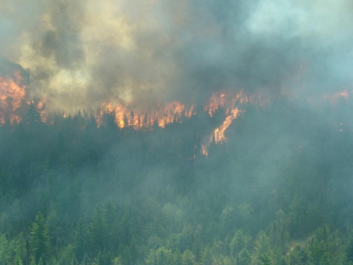 Duck Lake, Mich. fire