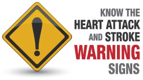 Heart attack warning signs