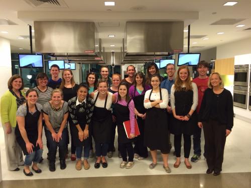 Culinary Medicine class, group shot.