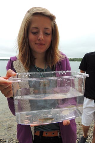 Great Lakes Natural Resource Camp particpant.