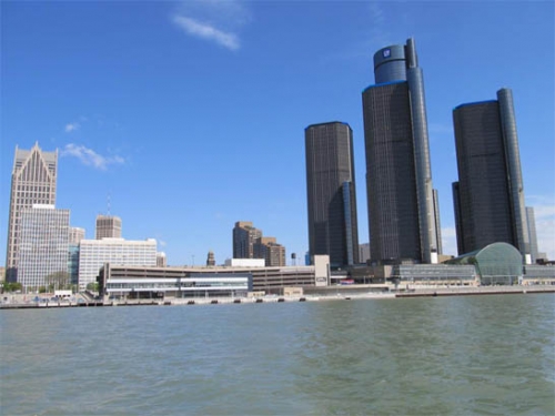 Detroit River image.