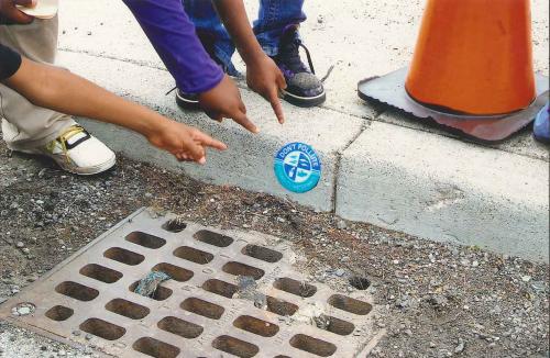 Storm drain project image.