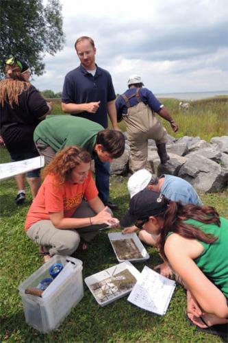 Teachers doing field research image.