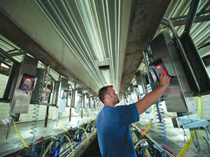 Robotic Milking Parlor