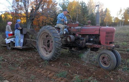 Harvesting