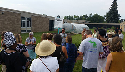 food garden tour