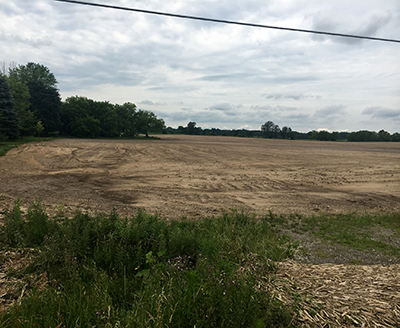 field erosion and stover residue