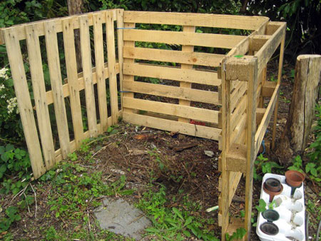 Composting area