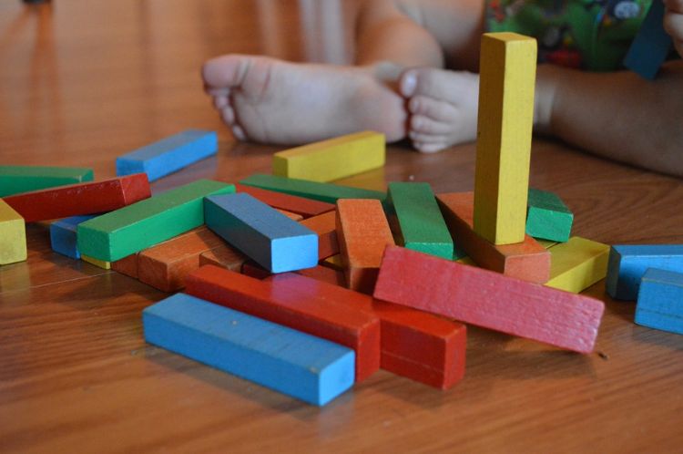Children sort and categorize objects as one way of learning how things are connected.