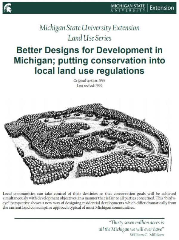 Better designs for development cover