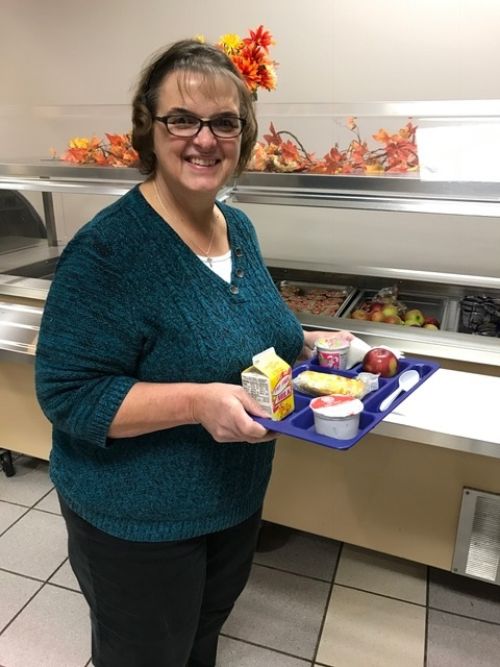 Kathy Gutowski, Director of Nutrition Services at Manistee Area Public Schools.