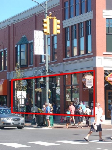 Transparent building facade Transparent building facade