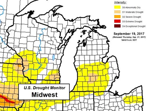 Midwest drought